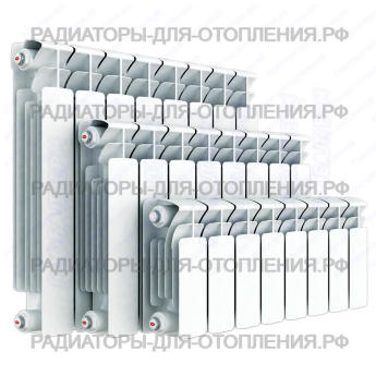 Радиатор биметаллический Rifar Base 350 / 6 секций