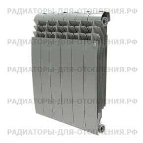 Радиатор биметаллический Royal Thermo BiLiner 500 / Silver Satin / 4 секции